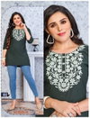 Fashion Talk Short And Sweet Rayon Designer Tunic Short Kurtis Suppliers In Mumbai
